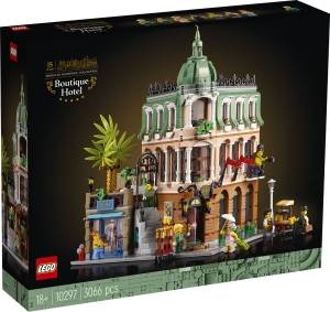 Il gruppo LEGO celebra 15 anni di costruzioni modulari con il nuovo set LEGO® Boutique Hotel (10297)