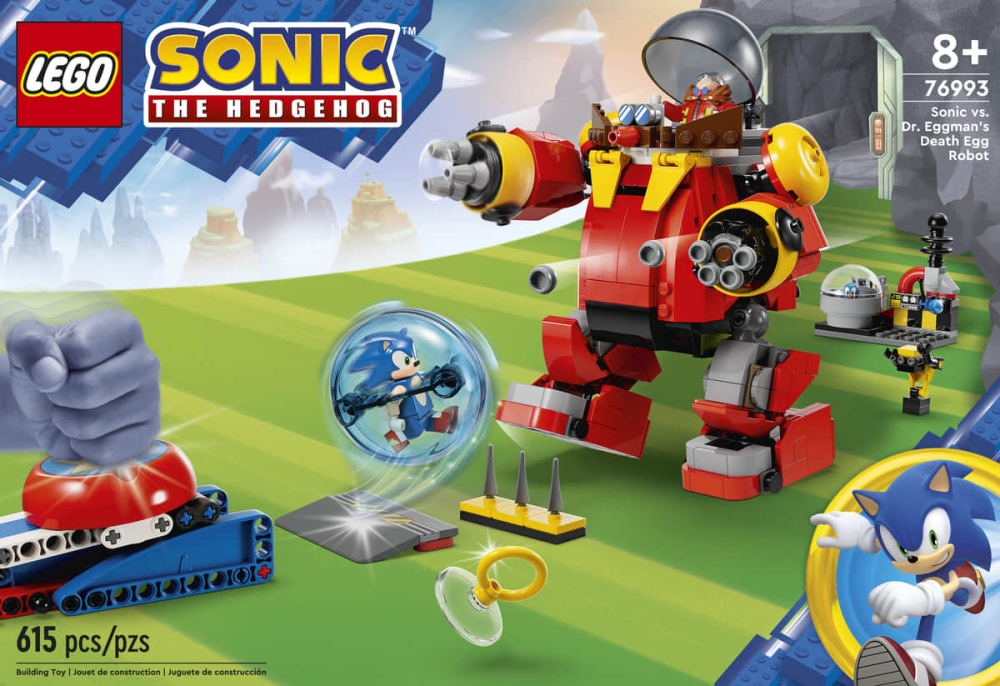 SET LEGO® Sonic the HedgehogTM: 76993 Sonic contro il robot uovo della morte del Dr. Eggman