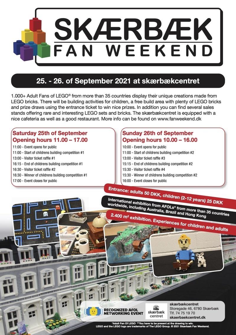 Fan Weekend Poster 2021 UK