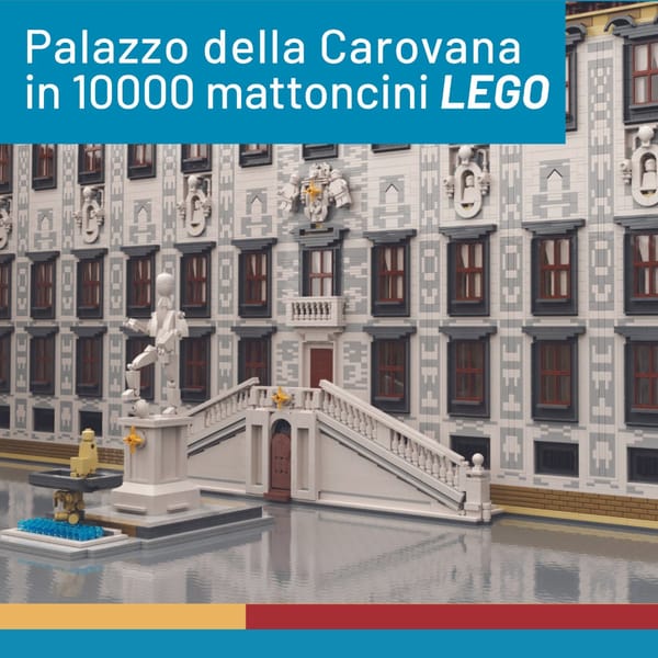 palazzo carovana in mattoncini lego