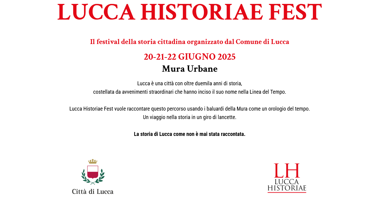 OTLUG presenta il diorama castle la torre guinigi al Lucca Historiae Fest 21 22 giugno 2025 Mura Urbane
