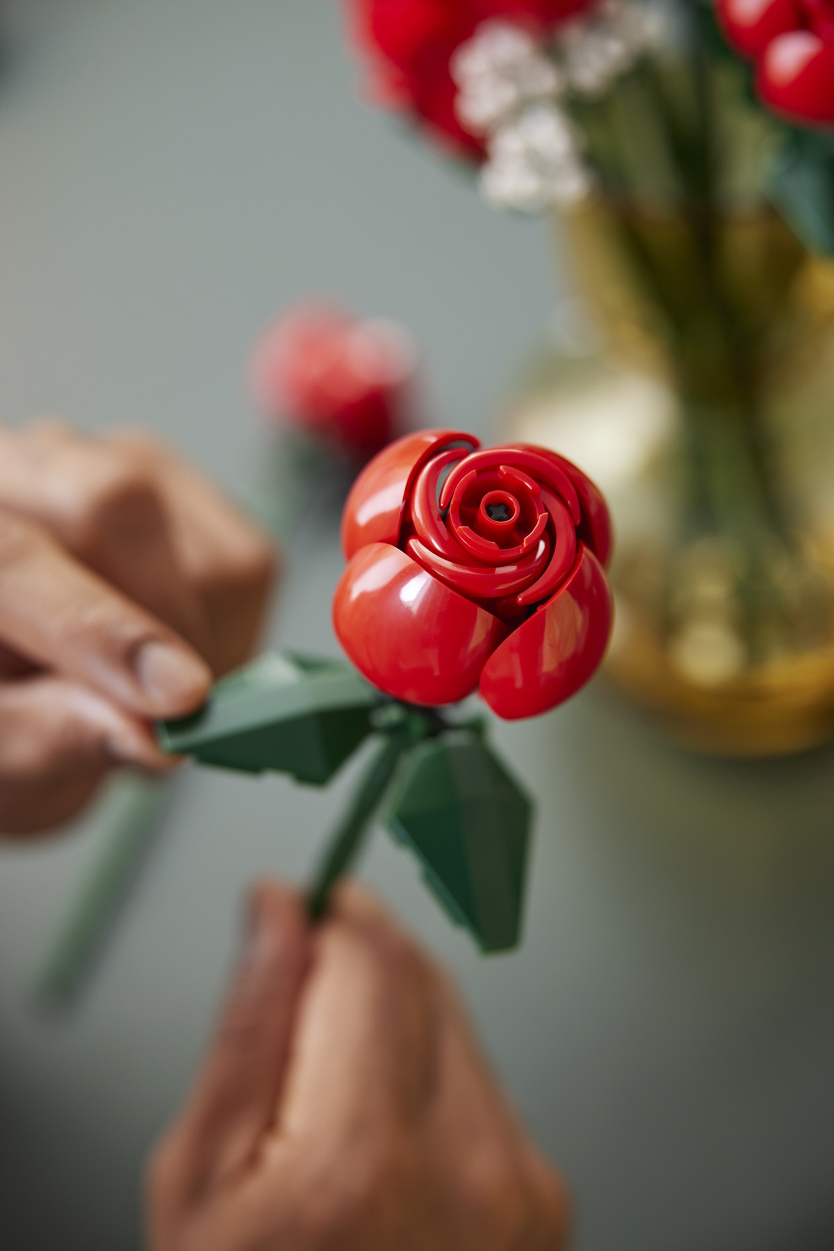 LEGO® SET: 10328 la collezione botanica fiorisce con un bouquet di rose -  OrangeTeam LUG