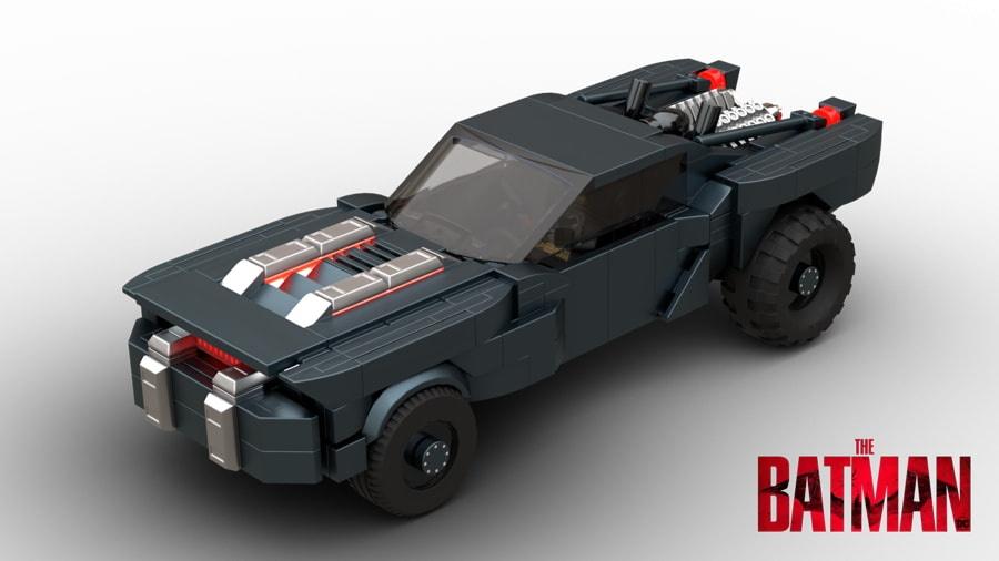 MOC Batmobile The Batman 2022 fronte