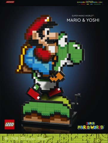 LEGO® SET 71438: Super Mario™ Super Mario World™: Mario & Yoshi
