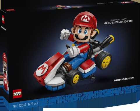 PRESENTATO IL NUOVO SET 72037 LEGO® MARIO KART™: MARIO & KART STANDARD