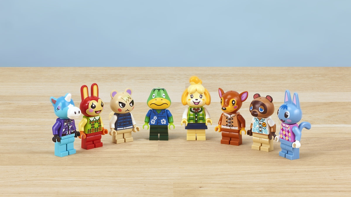 The LEGO® Group e Nintendo portano per la prima volta Animal Crossing™ in forma di set in mattoncini LEGO