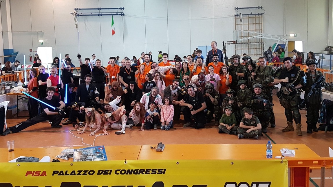 ORANGETEAM LUG al Dracomics 14-15 Maggio 2016 Santa Maria a Monte (PI)