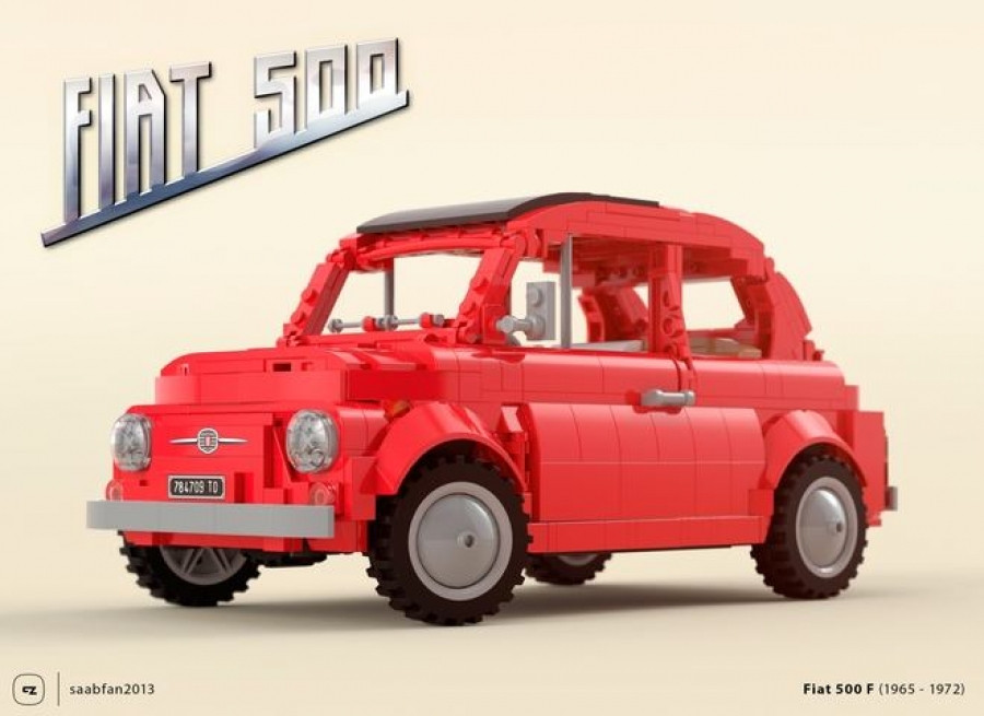 Fiat 500 F IDEAS By  Gabriele Zannotti e saabfan.