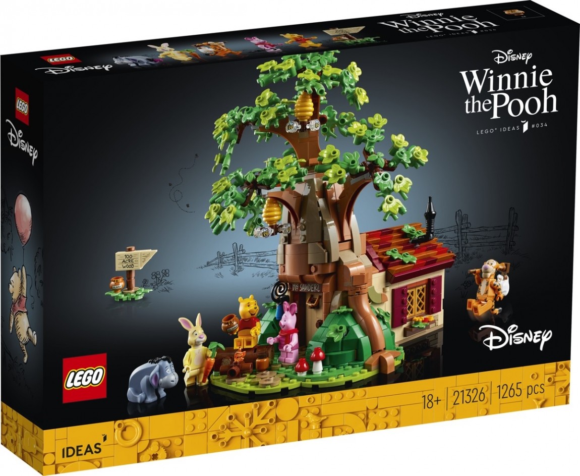 LEGO® 21326, RITORNA AL BOSCO DEI CENTO ACRI  CON IL NUOVO SET LEGO® IDEAS WINNIE THE POOH