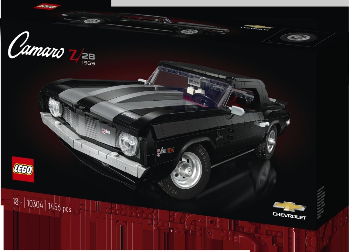 LEGO® SET 10304 CHEVROLET CAMARO Z28 PER TUTTI GLI AMANTI DELLA VELOCITÀ