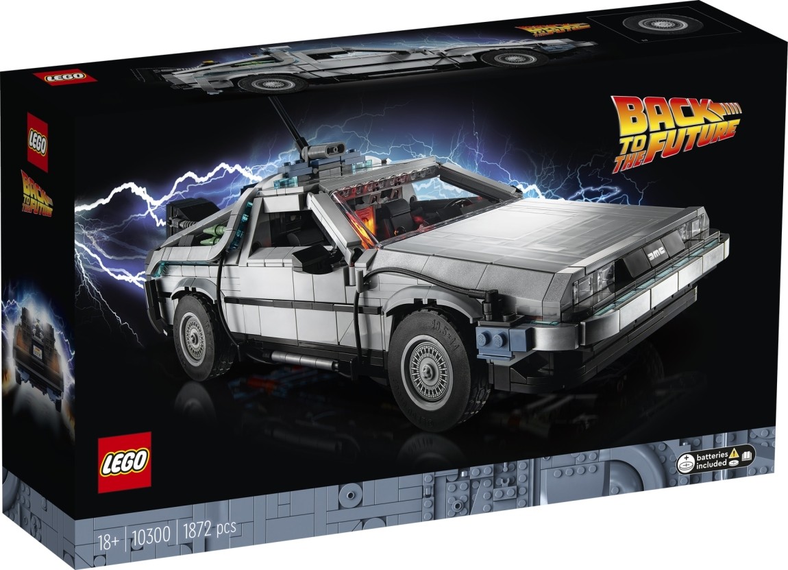 LEGO® SET 10300, Back To The Future La macchina del tempo la DELOREAN