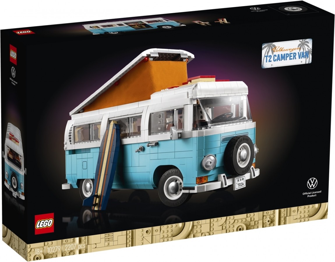 SET LEGO® 10279, VOLKSWAGEN T2 CAMPER