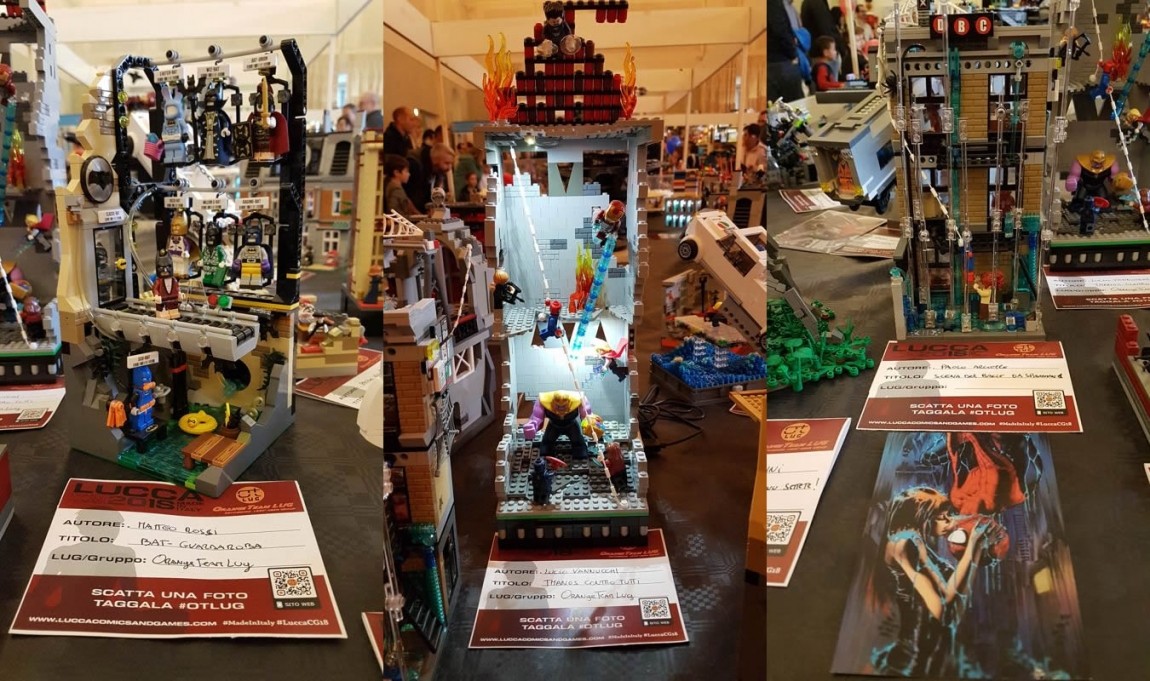 LEGO® CONTEST 16x16 SUPER HEROES™ 2018 LUCCA COMICS & GAMES