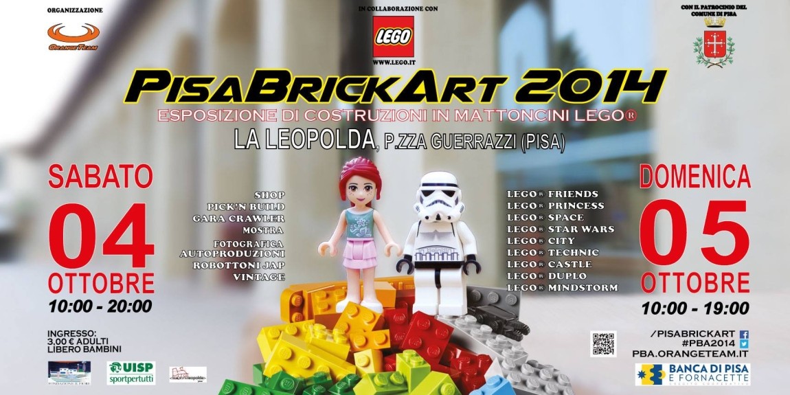 PisaBrickArt 2014 la nostra prima esposizione in mattoncini LEGO® by OTLUG