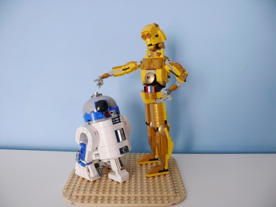 That Wars Droids R2D2 & C3PO by Kenta974