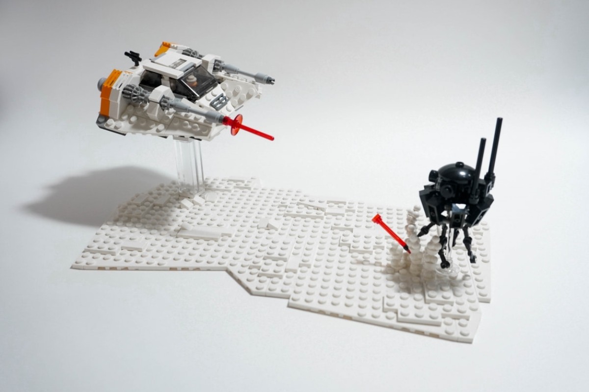 Snowspeeder VS Probe droid da Star Wars episodio V: L'Impero Colpisce Ancora