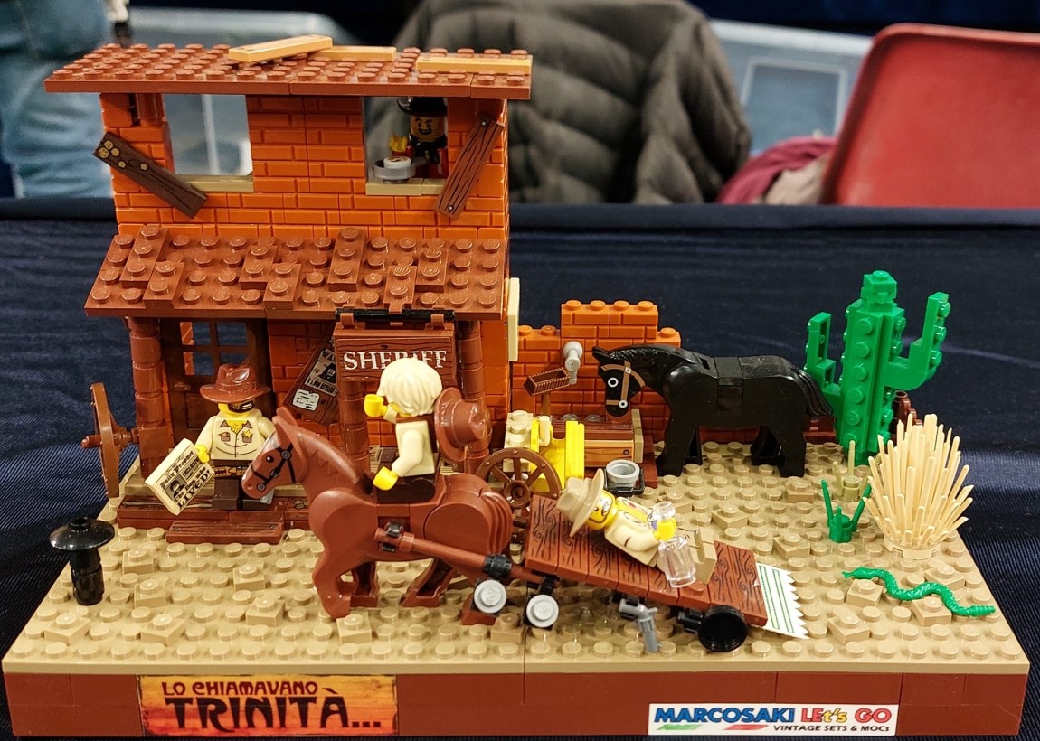 Lo chiamavano Trinità in mattoncini LEGO