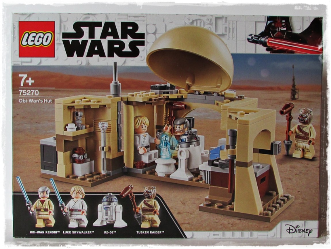 SET LEGO® 75270 STAR WARS™ OBI-WAN'S HUT: curiosando dentro il set.