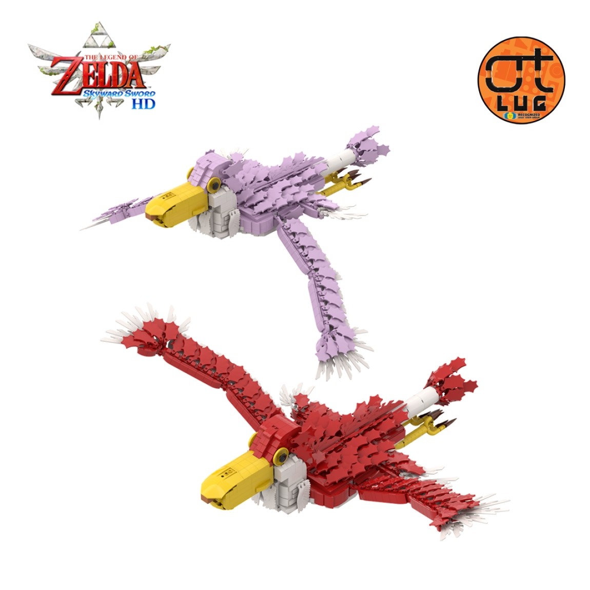 I Solcanubi di The Legend of Zelda Skyward Sword HD ricreati in mattoncini LEGO®