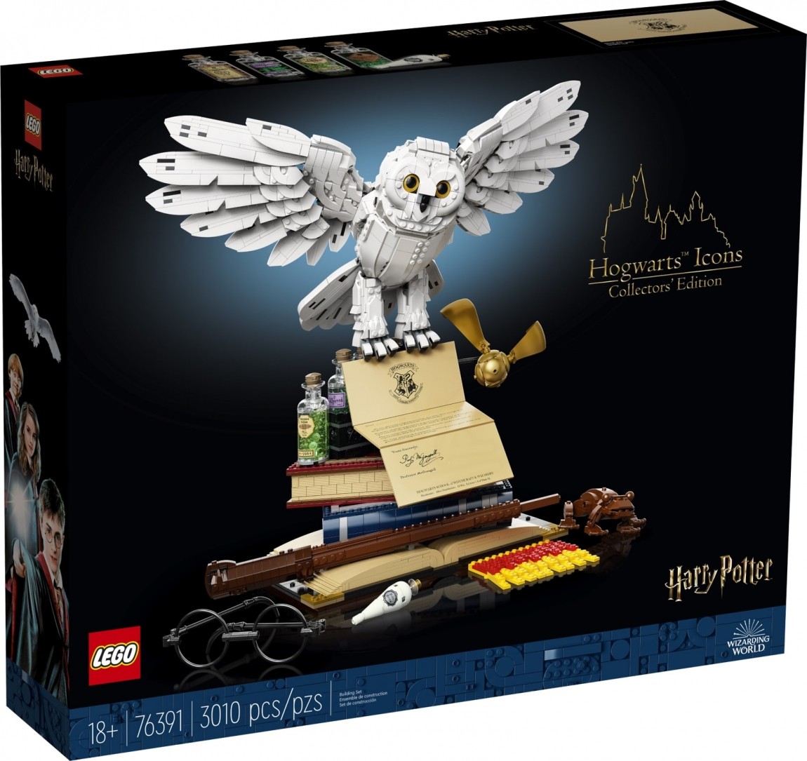 LEGO® HARRY POTTER™ HOGWARTS™ ICONS COLLECTORS' EDITION (76391) CELEBRA 20 ANNI DEL WIZARDING WORLD LEGO MAGIC