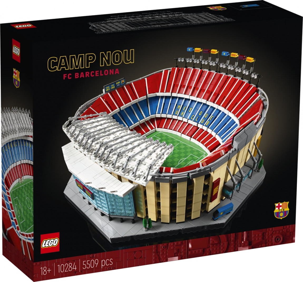 SCENDI IN CAMPO NELL'ICONICO STADIO CAMP NOU – FC BARCELONA CON IL NUOVISSIMO SET DEL GRUPPO LEGO