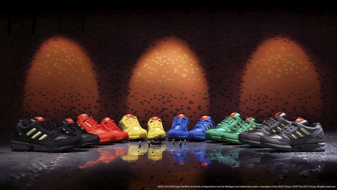 ADIDAS ORIGINALS E IL GRUPPO LEGO ANNUNCIANO LA COLLEZIONE ZX 8000 “BRICKS”