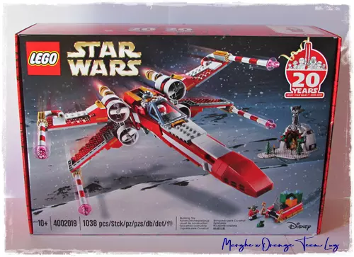 Lego Christmas X Wing Box