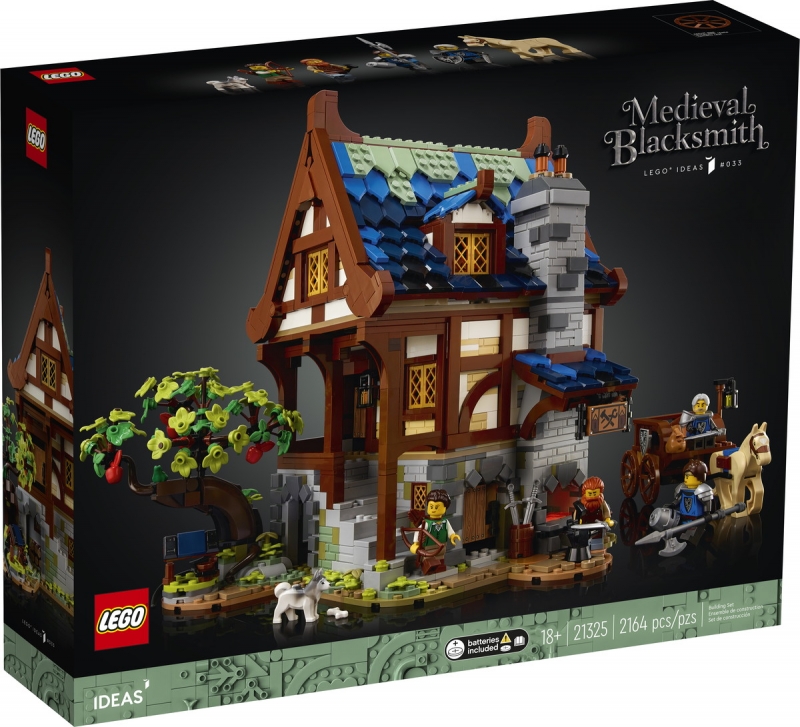 LEGO IDEAS SET: 21325 Fabbro medievale