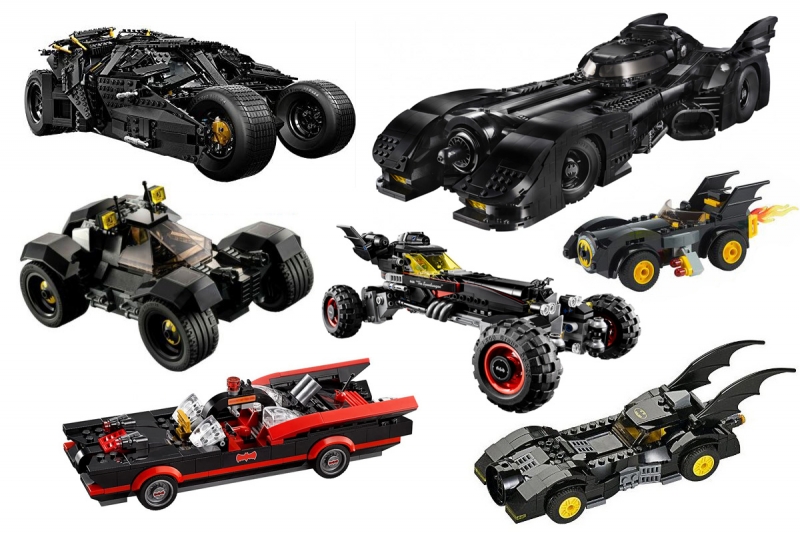 Quante Batmobili in mattoncini sono state realizzate dalla LEGO®? - Parte 1di3