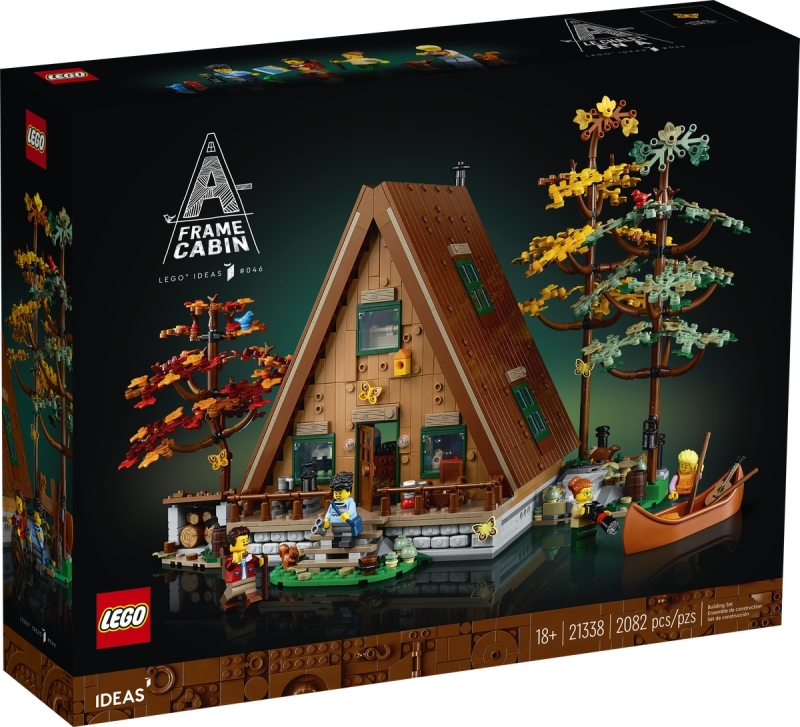 SET LEGO® 21338 A-Frame Cabin di Andrea Lattanzio aka Norton74