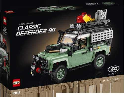 SET LEGO® ICONS 10317 Land Rover Classic Defender 90