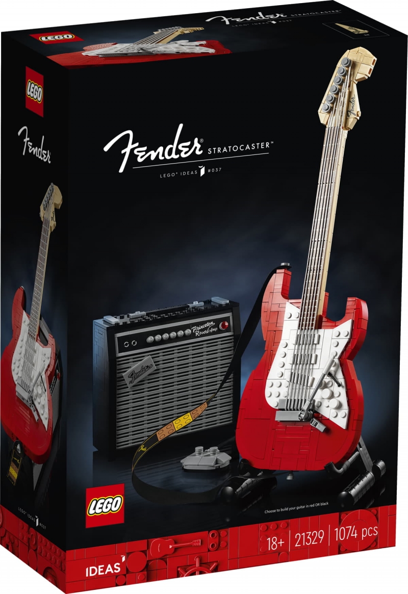 Rivelato il nuovo set LEGO® Ideas Fender® Stratocaster® (21329)
