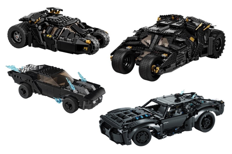 Le nuove Batmobili LEGO® del 2022 realizzate in mattoncini dai film &quot;The Batman&quot; e del &quot;Cavaliere oscuro&quot; - Parte 4