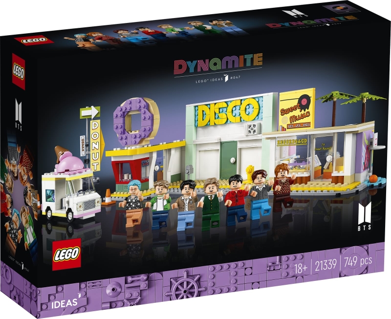 SET LEGO® 21339,  BTS Dynamite LEGO® IDEAS