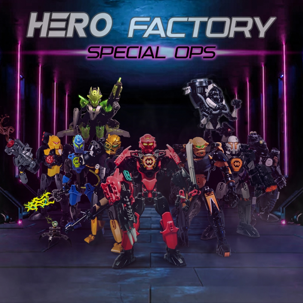 Hero Factory Special Ops Collab
