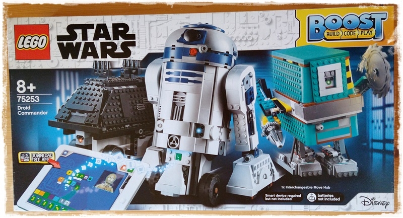 SET LEGO® 75253 STAR WARS™ BOOST DROID COMMANDER: guardiamo nella scatola