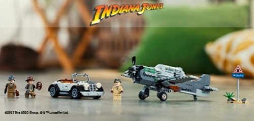 Il LEGO Group svela tre nuovi set ispirati a Indiana Jones™ SET LEGO 77012 - 77013 - 77015