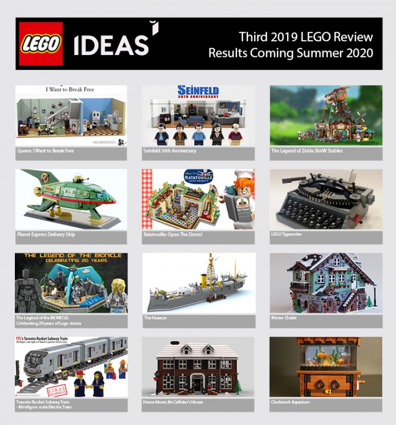 LEGO® Ideas: gli ultimi 12 progetti qualificati nel 2019 fra cui il Planet Express by Nicola Stocchi