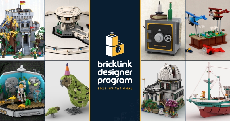 Annunciato il primo round di crowdfounding del Bricklink Designer Program in collaborazione con i progetti del LEGO Ideas 10k Club