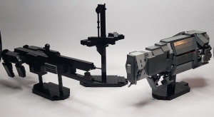 Modellini in mattoncini LEGO® della flotta UNSC HALO