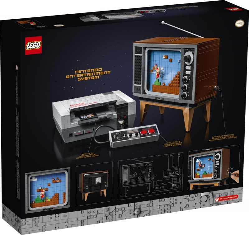 LEGO Group presenta la versione LEGO® del classico Nintendo Entertainment System™ set 71734