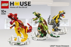 Presentato il nuovo SET Esclusivo - 40366 LEGO® House dinosaurs