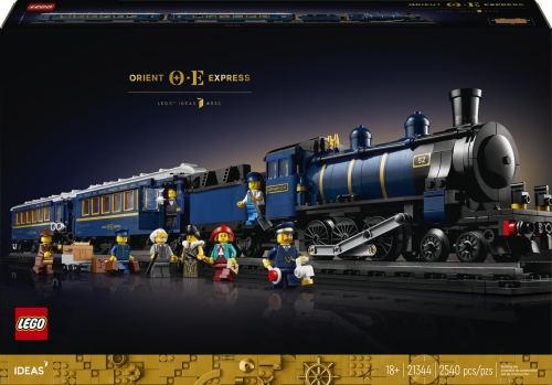 SET LEGO® Ideas Treno Orient Express 21344 - OrangeTeam LUG
