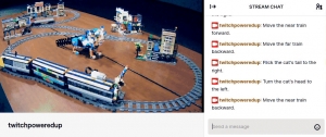 Si può comandare un treno LEGO® su TWITCH!??